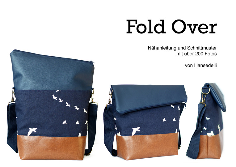 E-Book FoldOver Tasche Umhängetasche