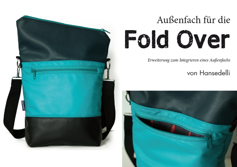 E-Book FoldOver Tasche Umhängetasche