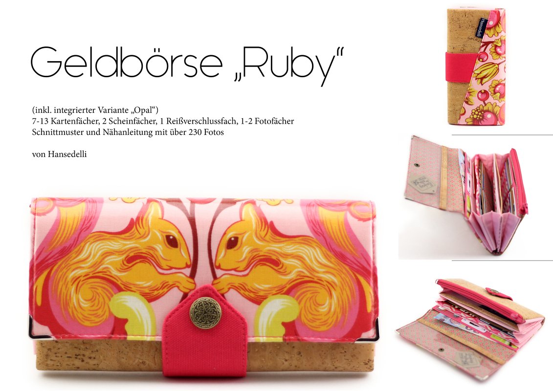 Ebook Geldbörsen MixPack Geldbeutel nähen - Bild 3