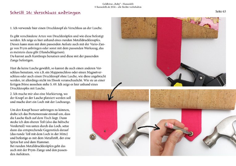 Ebook Geldbörsen MixPack Geldbeutel nähen