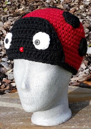 Crochet Pattern for a cildren's bonnet | Cap *Marienkäfer Annika*