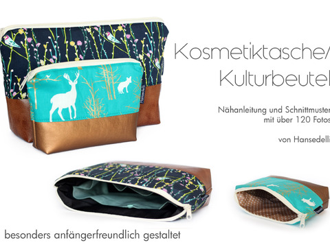 E-Book Kosmetiktasche und Kulturbeutel