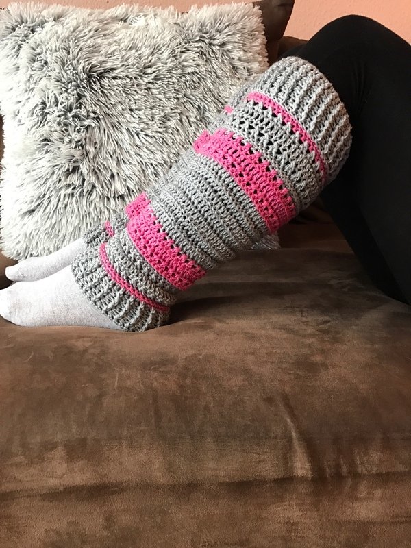 Häkelanleitung Beinstulpen "Bella" - Bild 3