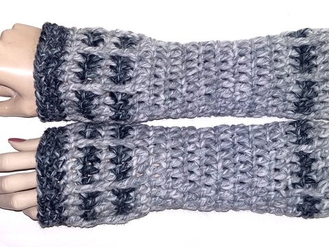 Anleitung Stulpen/ Pulswärmer "Winterset" Gr. S-L