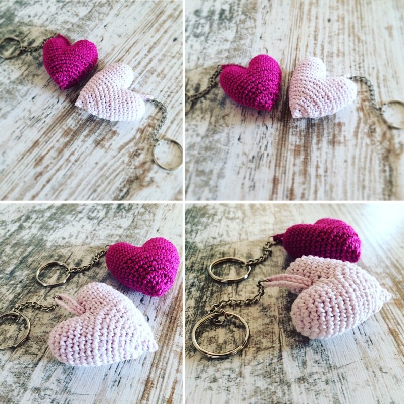 Schlüsselanhänger "Zwei Herzen" - Bild 2