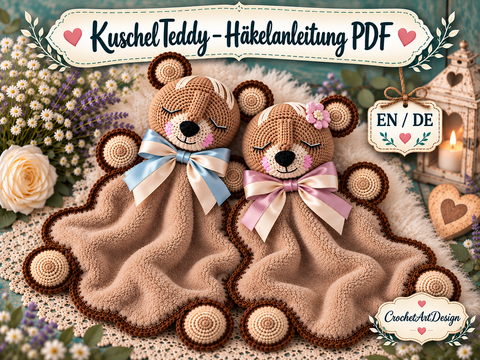 Crochet Pattern Cuddle Teddy