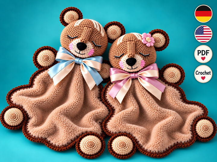 Crochet Pattern Cuddle Teddy PDF