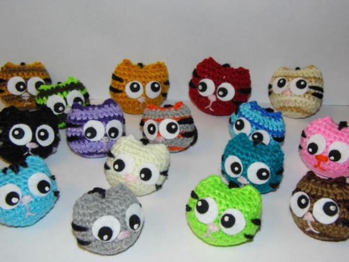 e-Book *craZy CatZZZzzz* Amigurumi, Katze, pdf-Datei, Häkelanleitung Katze,