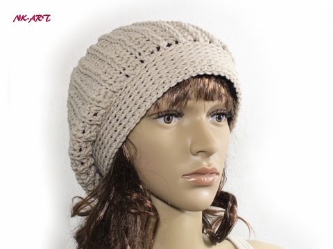 Mütze häkeln ohne Maschenzunahme