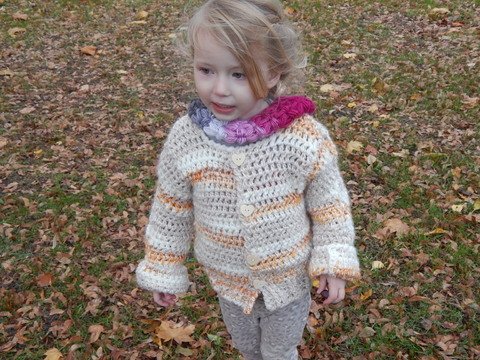 Anleitung kostenlos – einfaches Kinderjäckchen in alle Größen umsetzbar