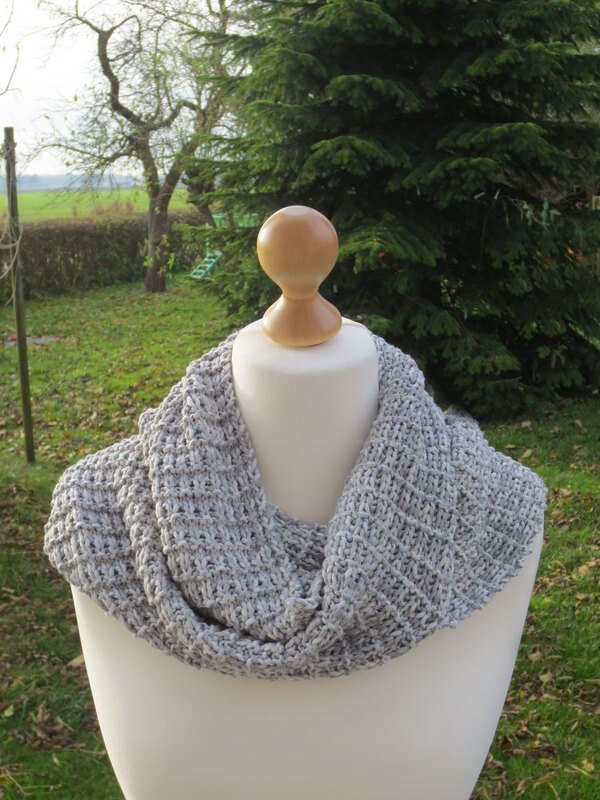 Strickanleitung Waffelloop