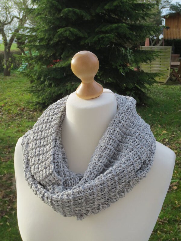 Strickanleitung Waffelloop - Bild 2