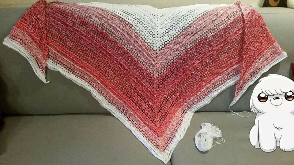 " Herbsttraum " Dreieckstuch 