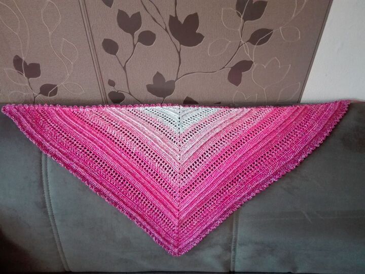 " Herbsttraum " Dreieckstuch 