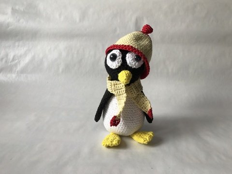 Häkelanleitung für Pinguin Amigurumi
