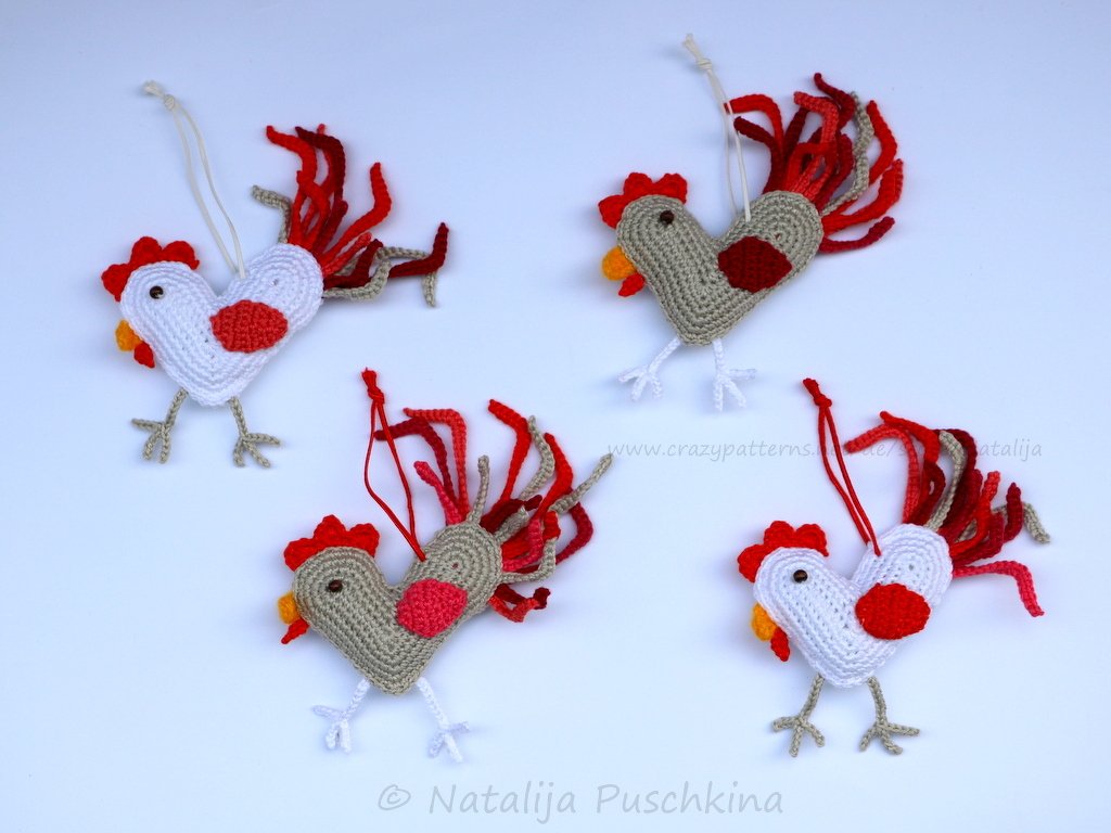 Amigurumi Hahn - Häkelanleitung - Bild 2