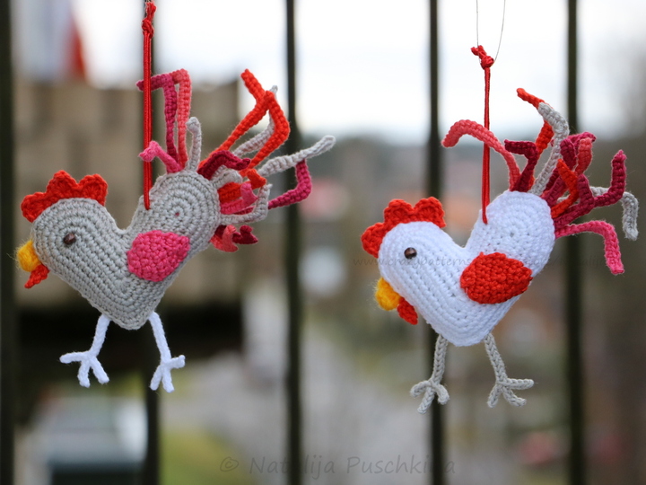 Amigurumi Hahn - Häkelanleitung