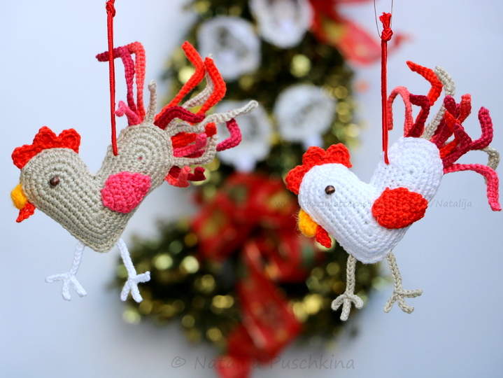 Amigurumi Hahn - Häkelanleitung