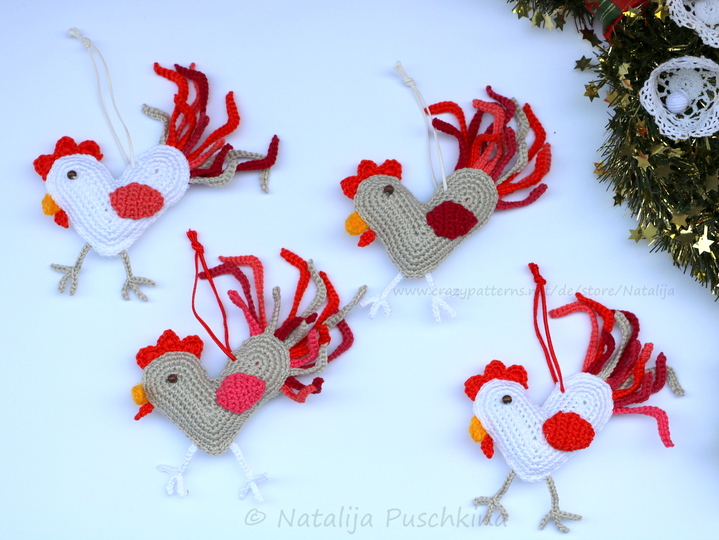 Amigurumi Hahn - Häkelanleitung