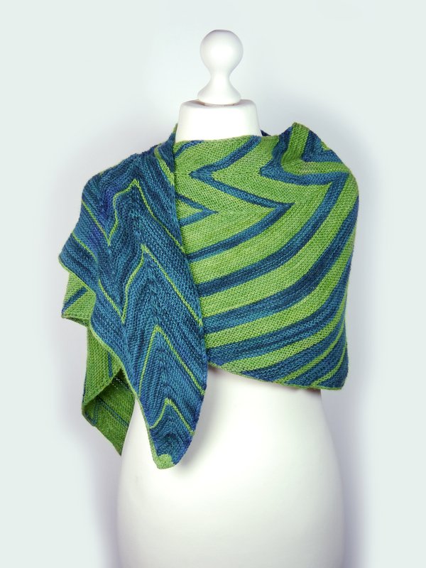 Shawl Hamburg Ahoi knitting pattern - Image 4