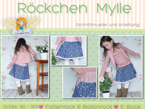 E-Book/Schnittmuster Röckchen Mylie Gr. 80- 164