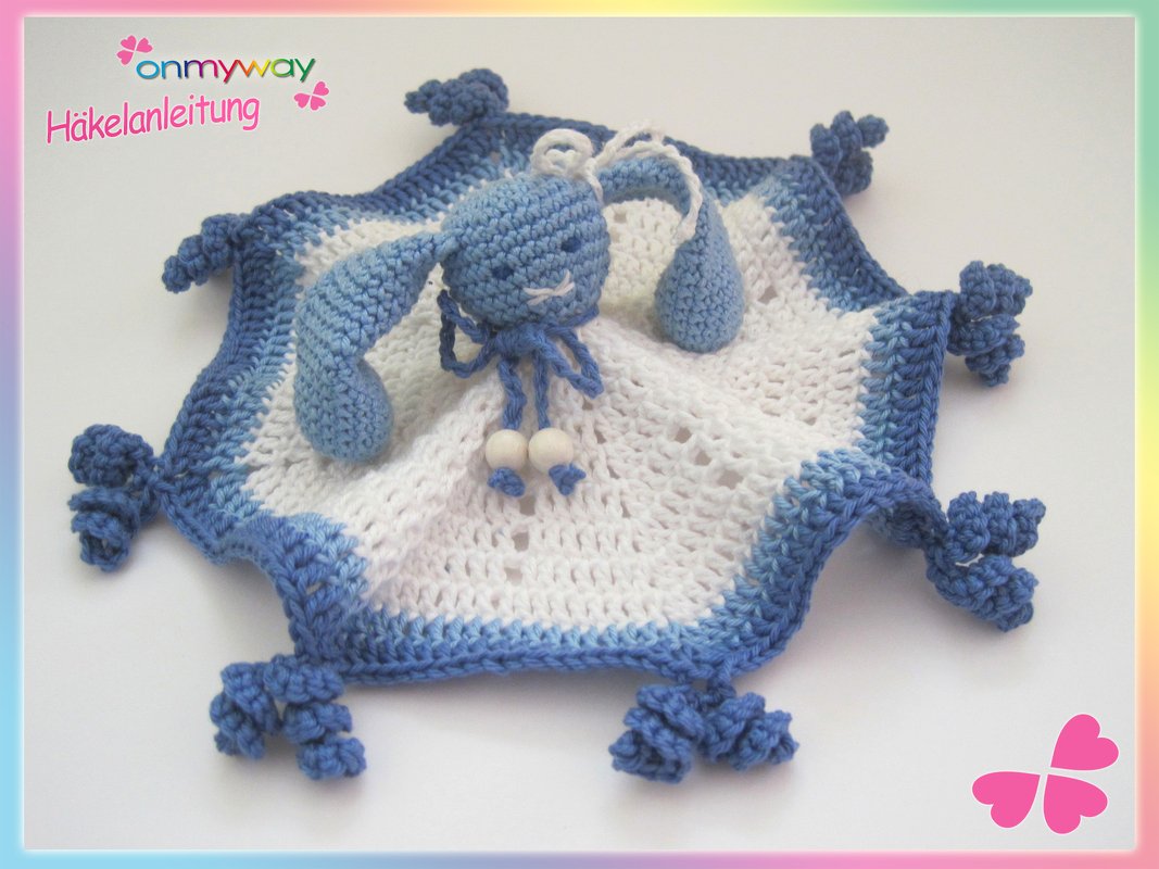 Häkelanleitung: Baby Schmusetuch selber häkeln