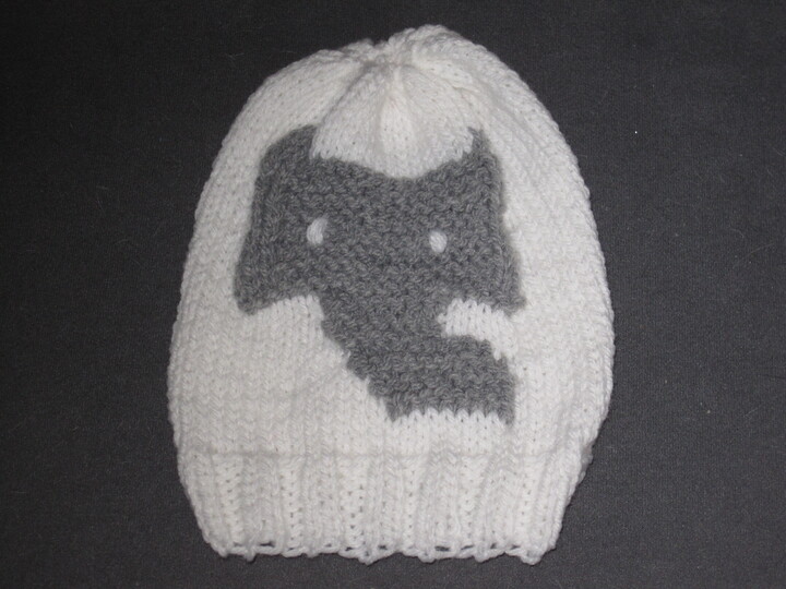 Strickanleitung Babymütze Elefant für Jungen und Mädchen- tragbar von 0-6 Monaten