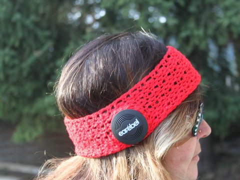 Stirnband für den BT earebel Kopfhörer oder auch ohne Kopfhörerlöcher