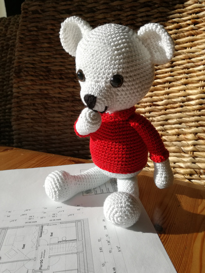 Häkelanleitung: Bauarbeiter Herbärt