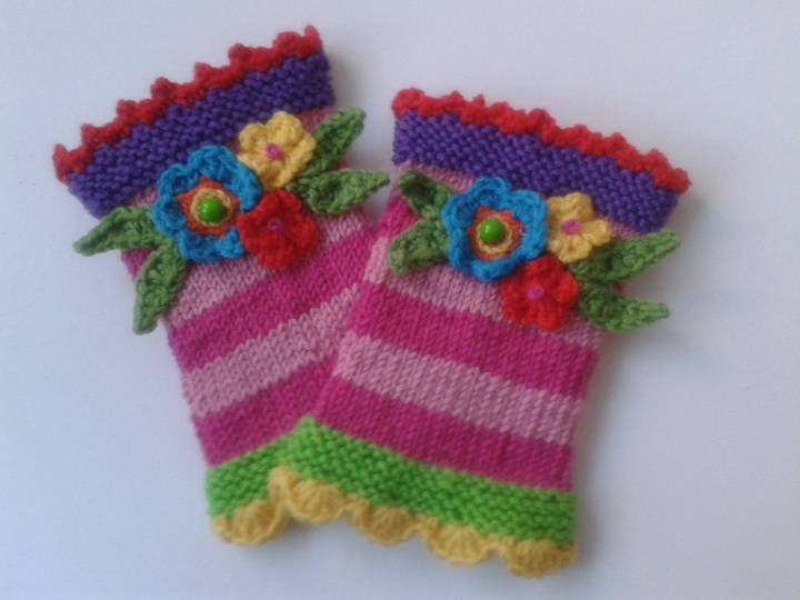 Pulswärmer Damengröße Strickanleitung