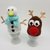 Eierwärmer Schneemann und Rentier Häkelanleitung
