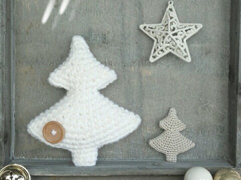 Tannenbaum / Weihnachtsbaum   Häkelanleitung