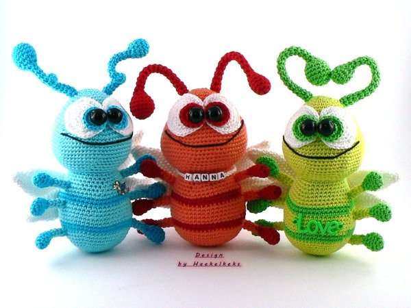 Crawling Beetle -- Crochet pattern by Haekelkeks