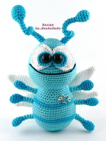 Crawling Beetle -- Crochet pattern by Haekelkeks