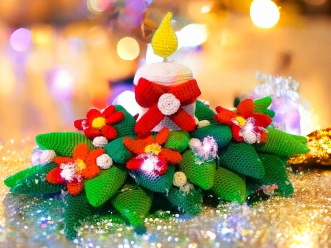 Christmas Arrangement - Crochet Pattern from Diana´s kleiner H