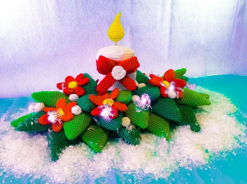 Christmas Arrangement - Crochet Pattern from Diana´s kleiner H - Image 2