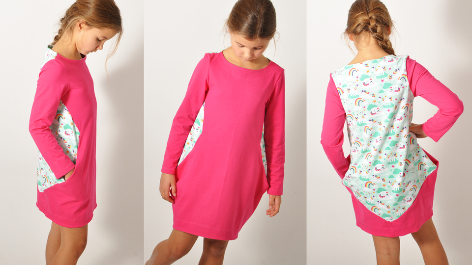 E-Book #86 KANTIG.kleidchen Gr. 50/56-158/164