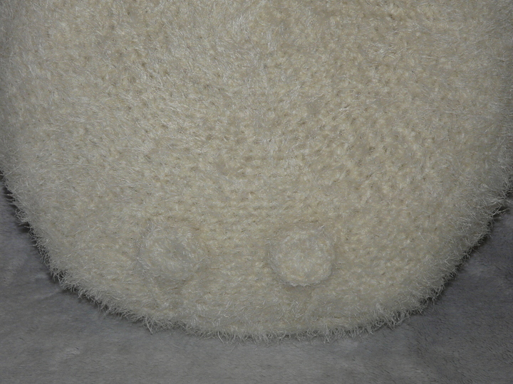 Häkelanleitung flauschiges Panda Kissen