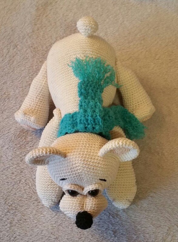 AMIGURUMI; Eisbär Brummer – Häkelanleitung - Bild 3