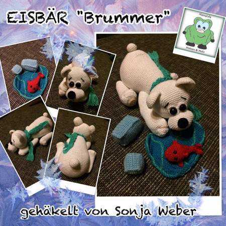 Icebear Brummer + Deco - Crochet Pattern
