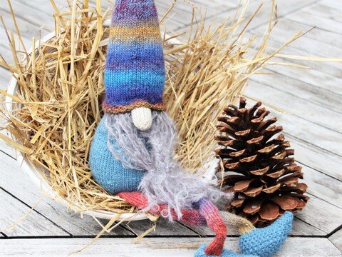 Wichtel "Zonko", Strickanleitung