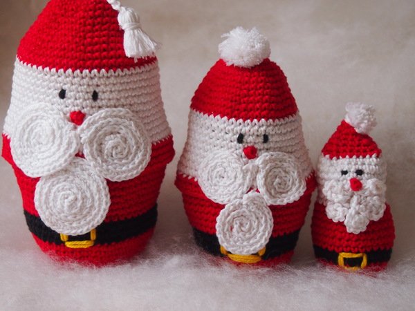 Santa Claus Nesting Dolls