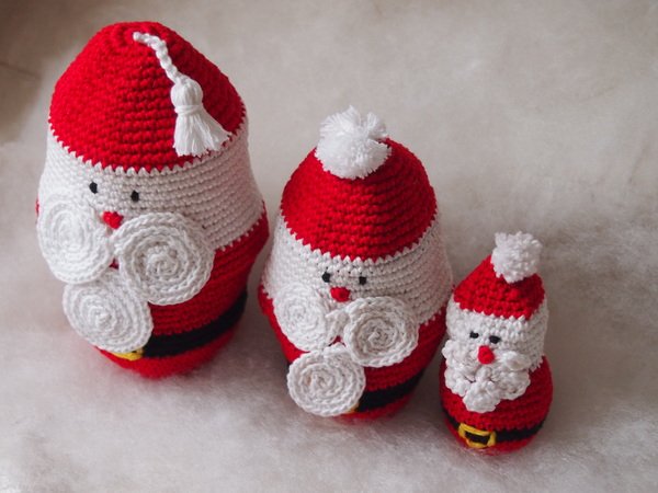 Santa Claus Nesting Dolls