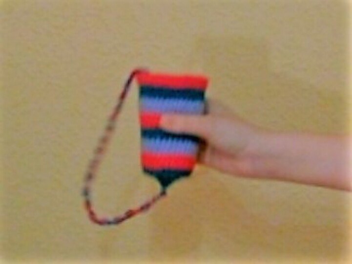 Häkelanleitung - Becherfangspiel