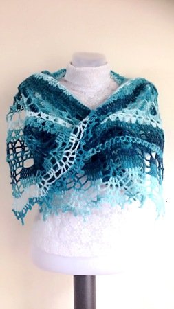 Ocean shawl 