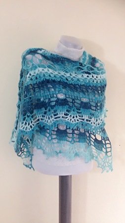 Ocean shawl 