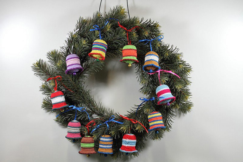 H&auml;kelanleitung Sweepies &Uuml;-Gl&ouml;ckchen Geschenkanh&auml;nger Tannenbaumschmuck