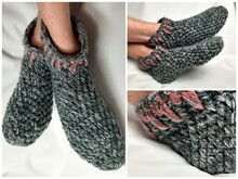 2 Stunden Haussocken, Größe variabel