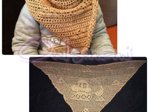 Motivtuch für Kinder - "Bagger"