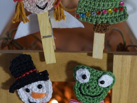 Geschenk-Wäscheklammern